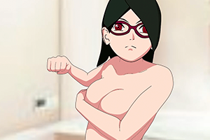 Portada de Sarada furiosa golpea intruso