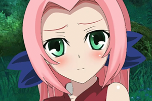 Portada de sakura haruno animacion